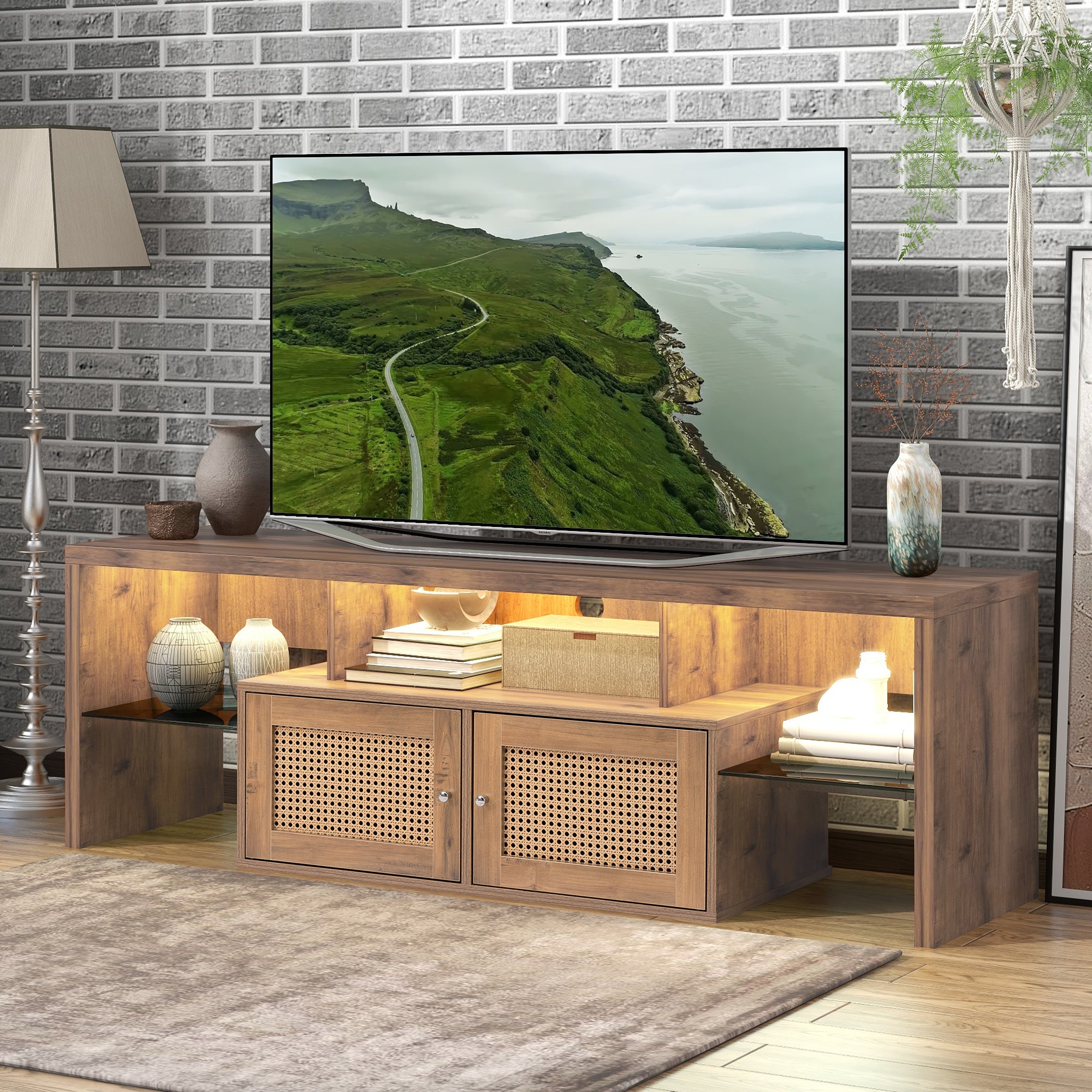Walnut TV Cabinet