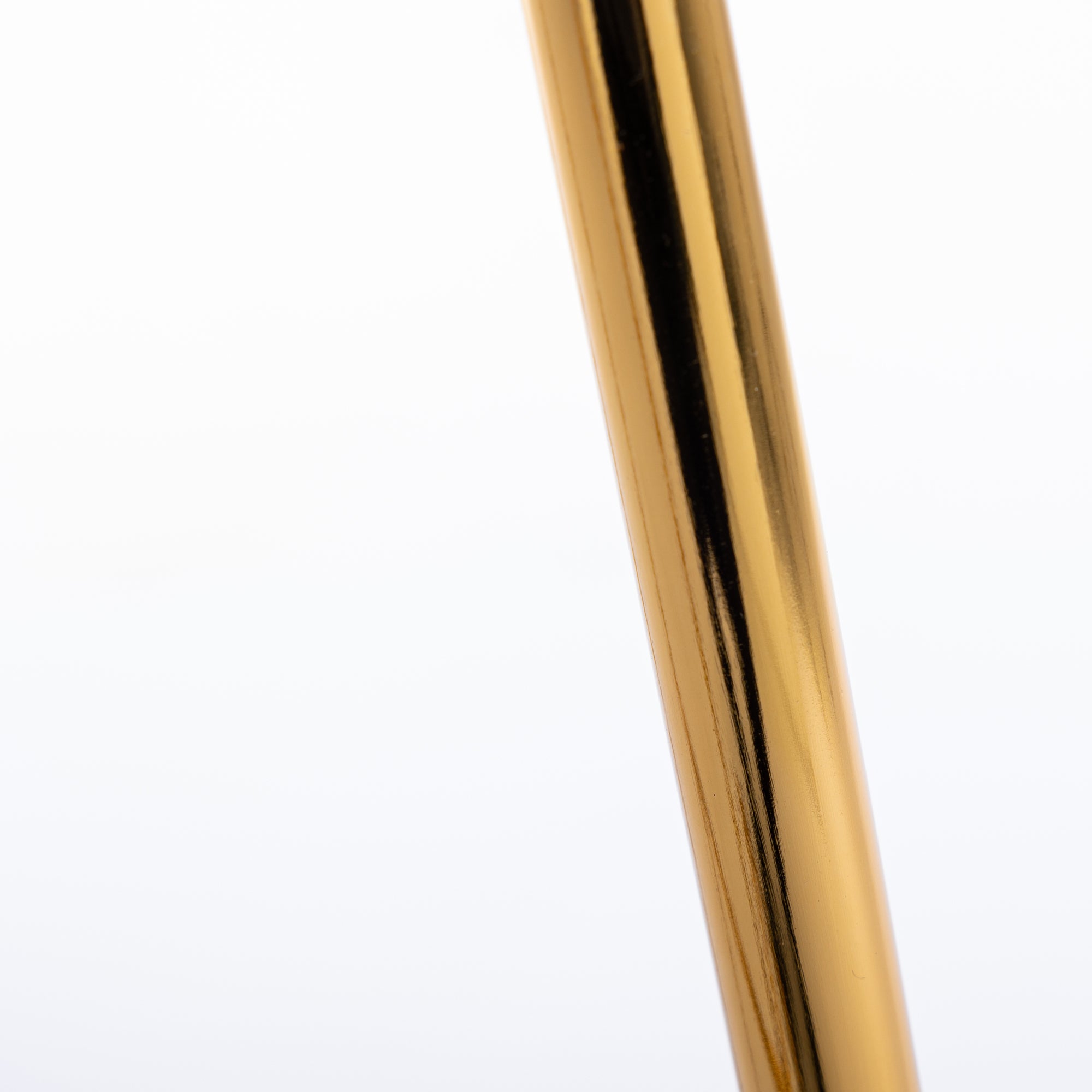 Luxury Velvet  High Bar Stool with Metal Legs and Soft Back - Camel