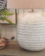 Ceramic Beige Table Lamp