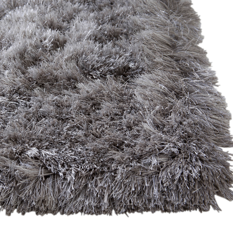 Shag Grey Area Rug