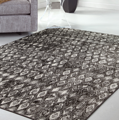 Mabel Charcoal, Grey and Ivory Rug