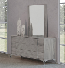 Italian Modern Grey Dresser