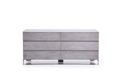 Modern Grey Elm Dresser