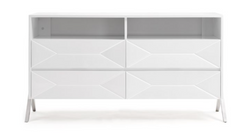 Candid Modern White Dresser