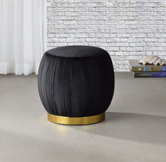 Black Ottoman