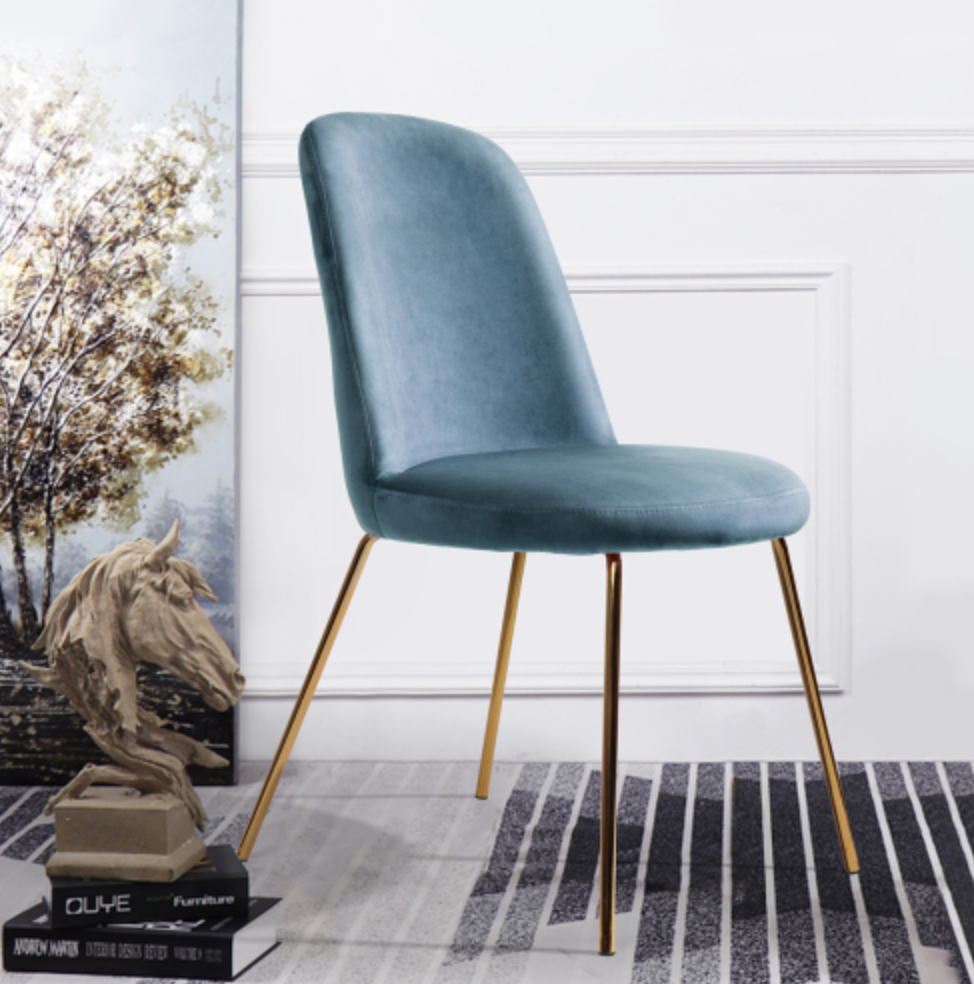 Blue Upholstery