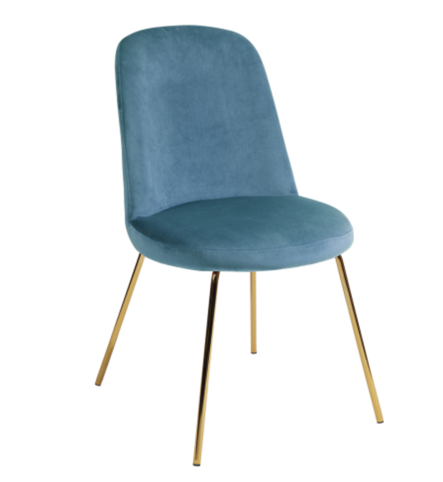 Blue Upholstery
