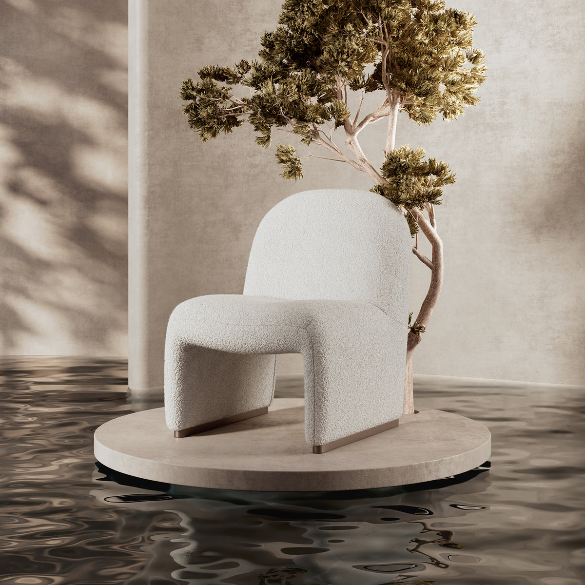 MAICOSY Side Chair - Ivory