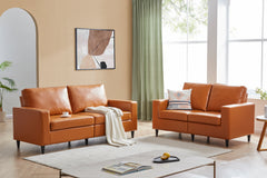Modern Loveseat Sets - Light Camel