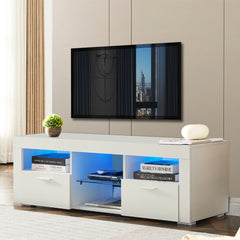 TV Stand with LED Lights