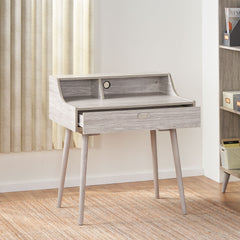 Modern Finished Fiberboard Cute Home Study Desk 