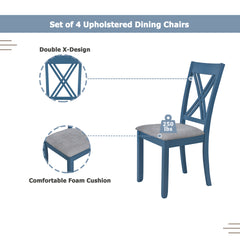 Wood dining table