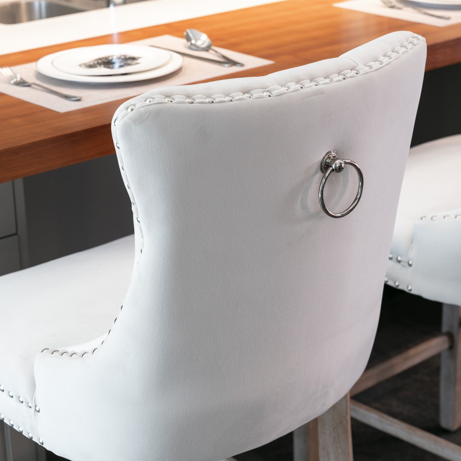 Wooden Leg Stools