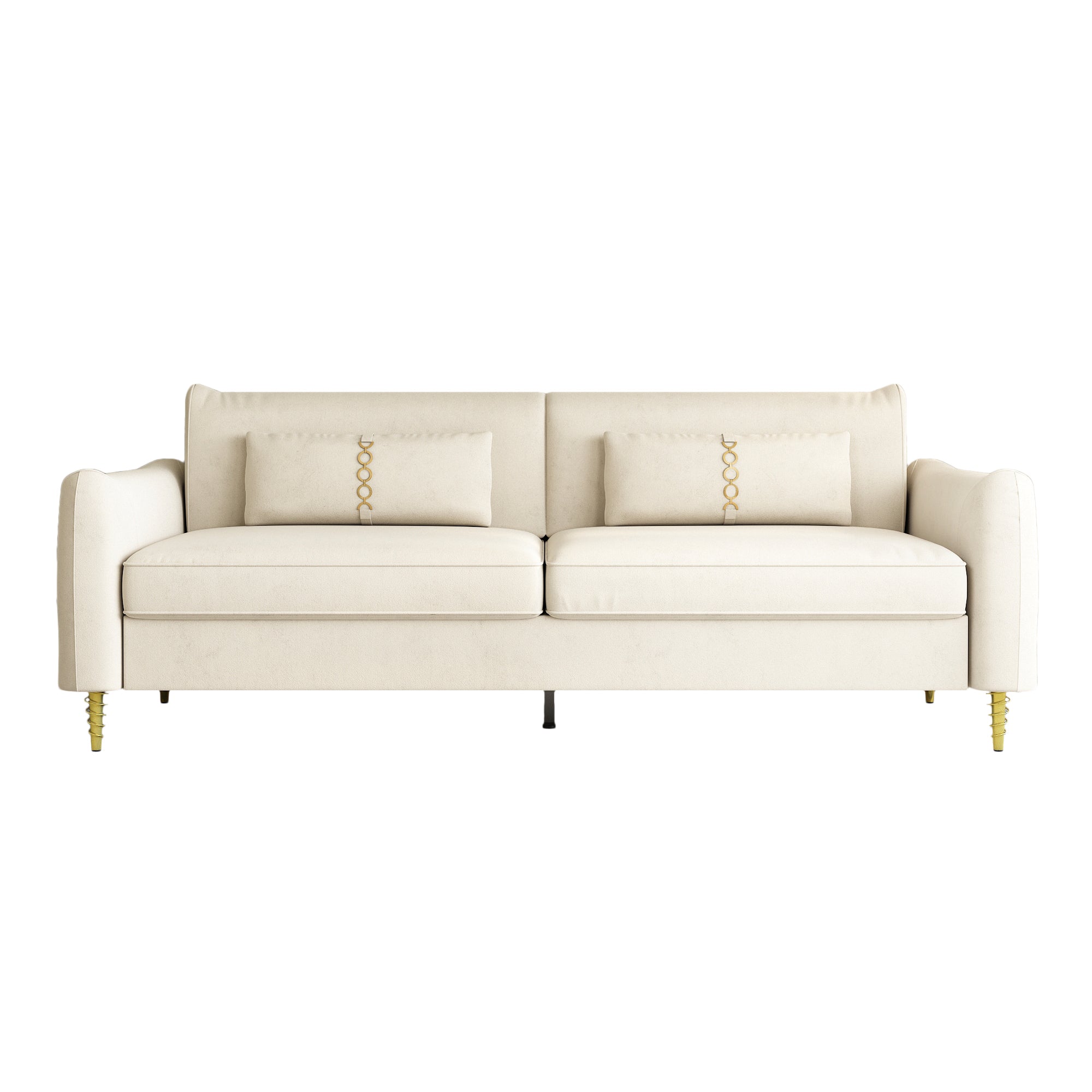 Velvet Upholstered Sofa