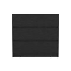 Austin Three Drawer Dresser, Pull Out Mechanism - Black