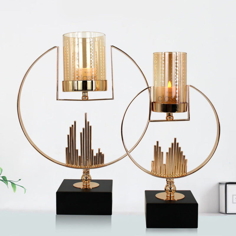 Luxury Golden Candle Holder