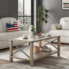 Modern farmhouse coffee table