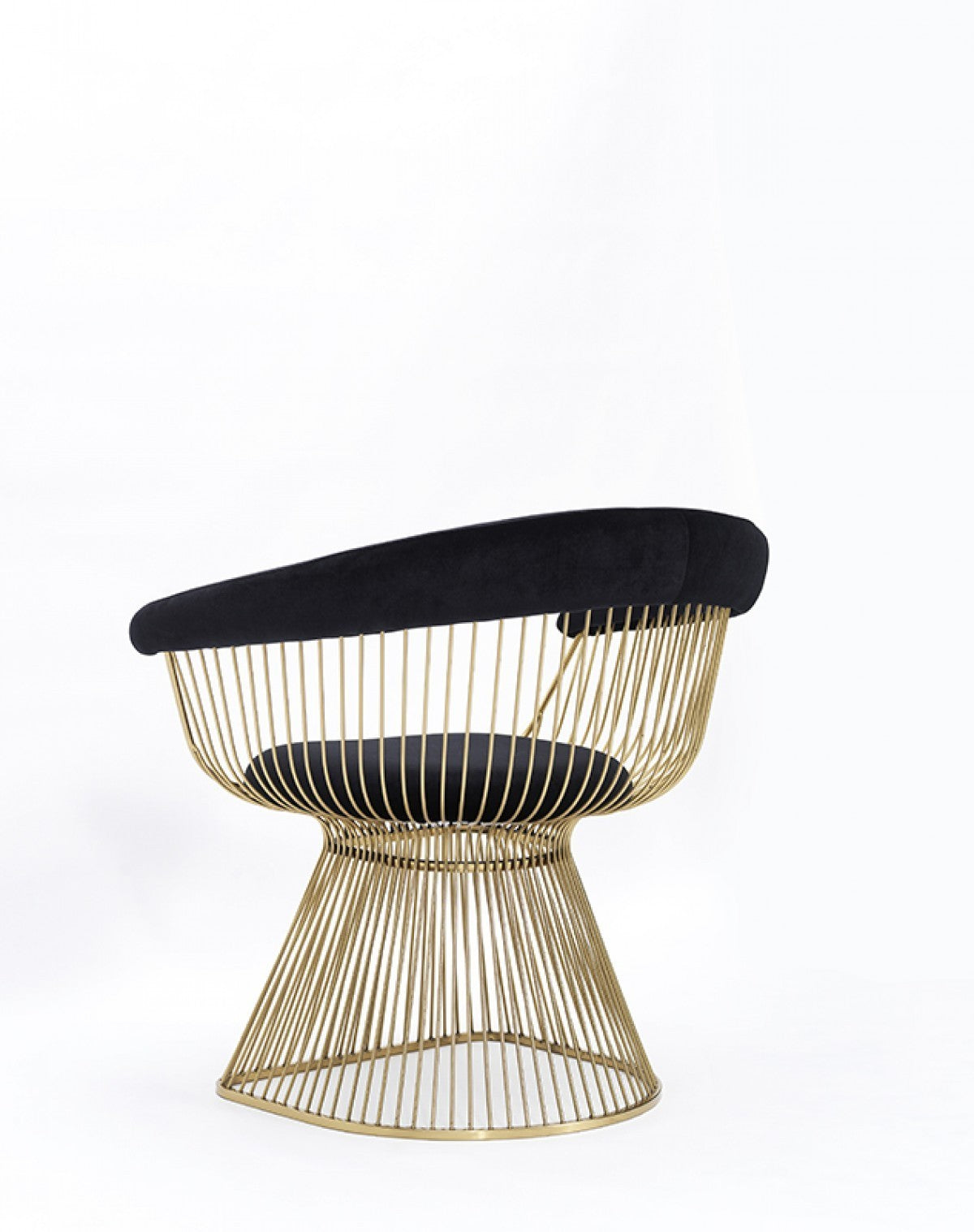 Black Velvet Chair