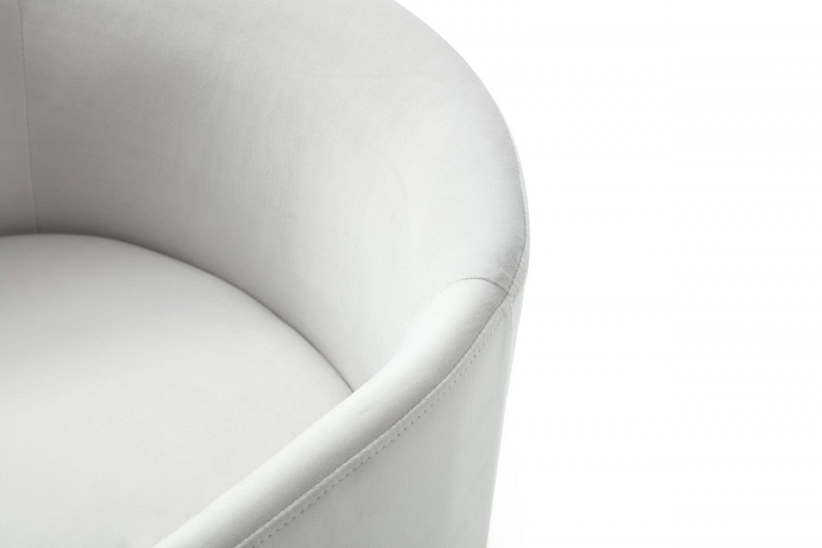 Velvet & Brass Dining Chair