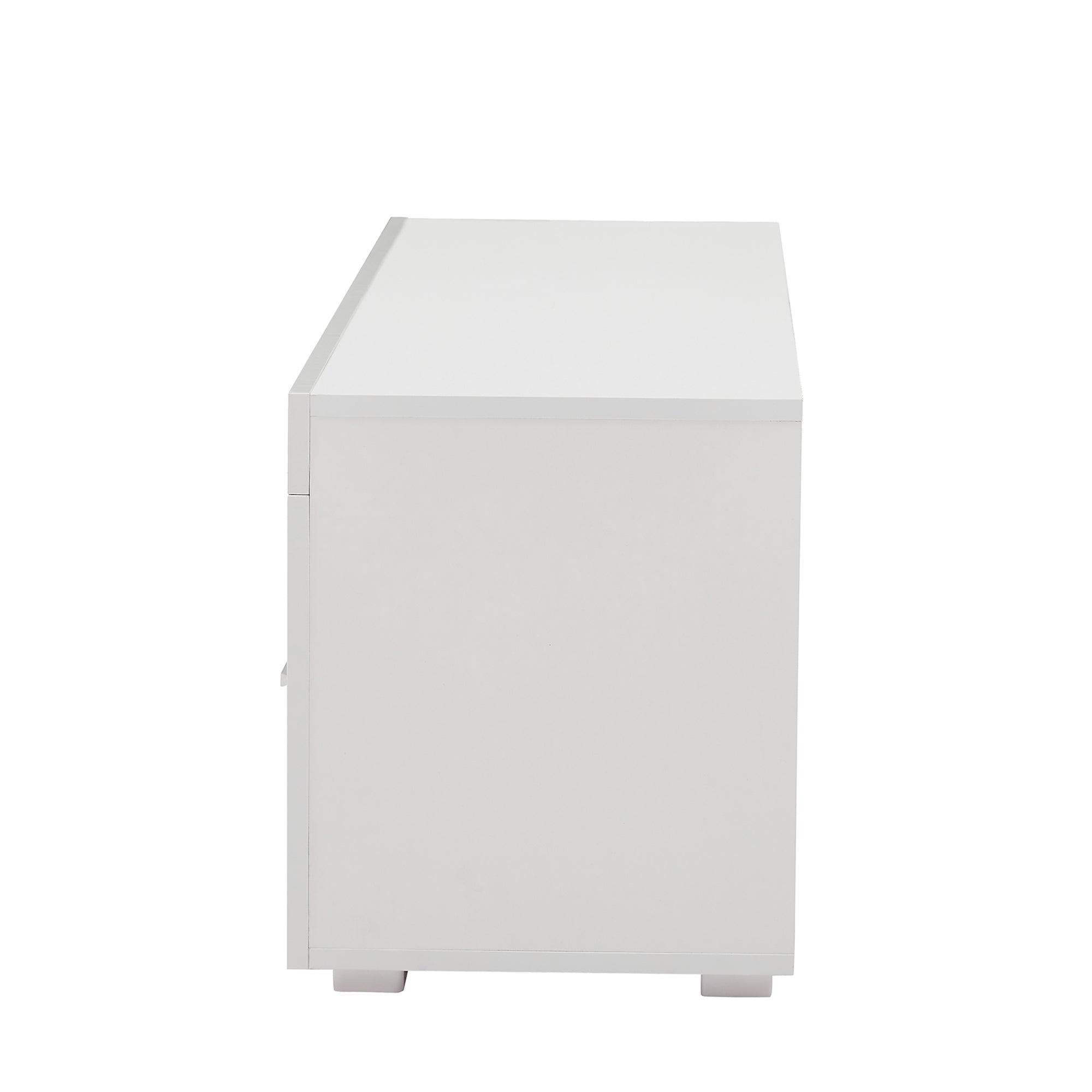 Modern White TV Stand