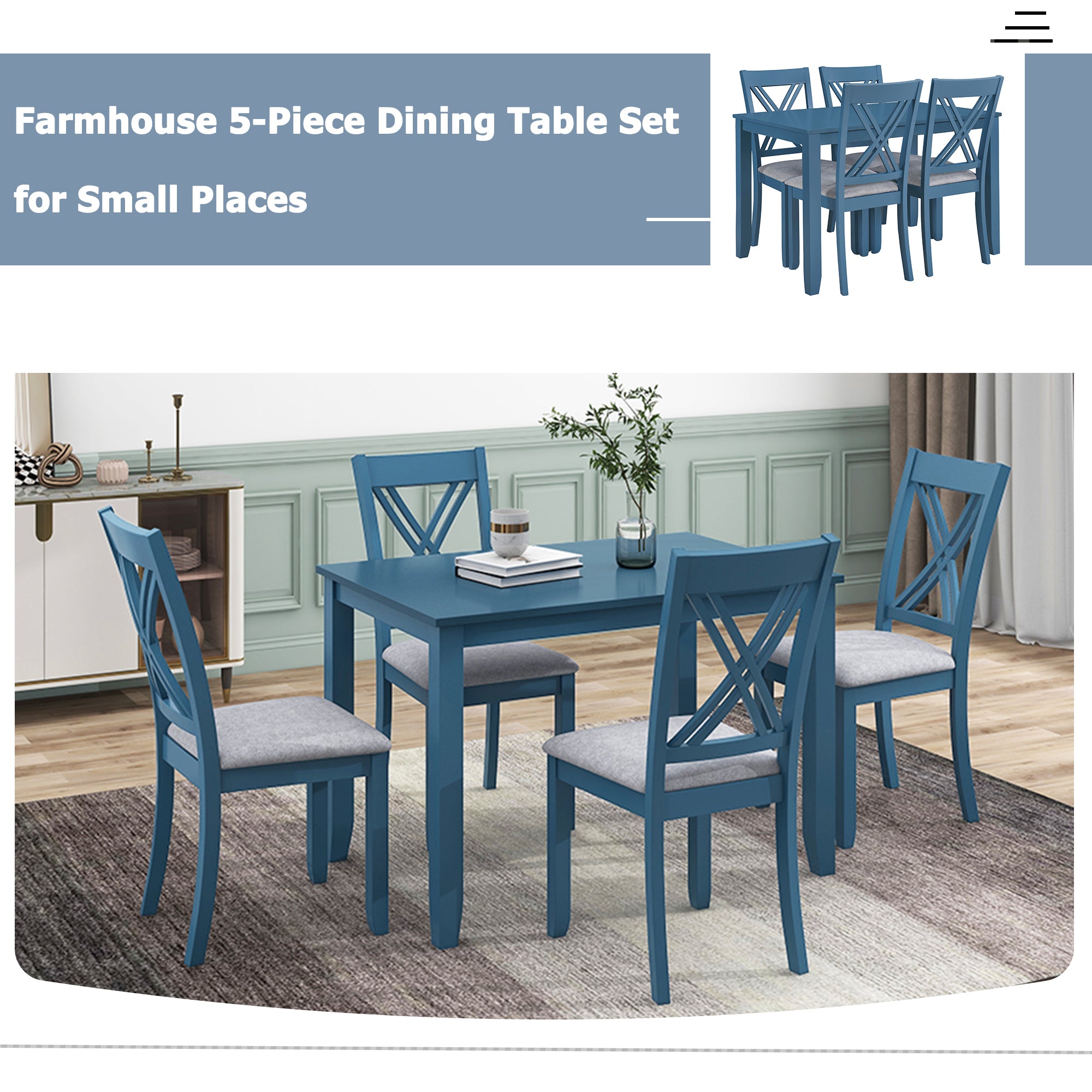 Rustic dining set