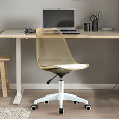MAICOSY Modern Home Office Desk Chairs Swivel Engineering Adjustable 360° Chair - Amber Brown