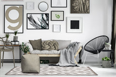 Light Taupe Indoor/Outdoor Pouf