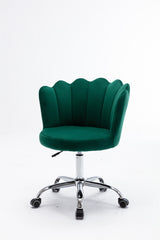Modern Swivel Shell Chair - Green