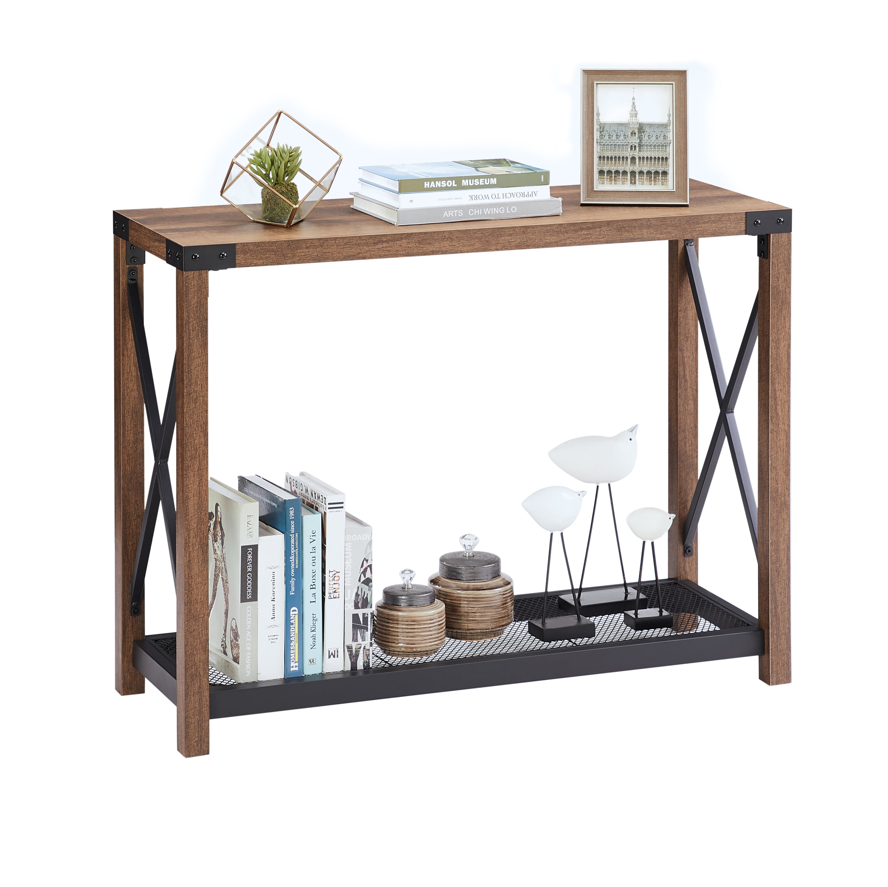 Rustic entry table