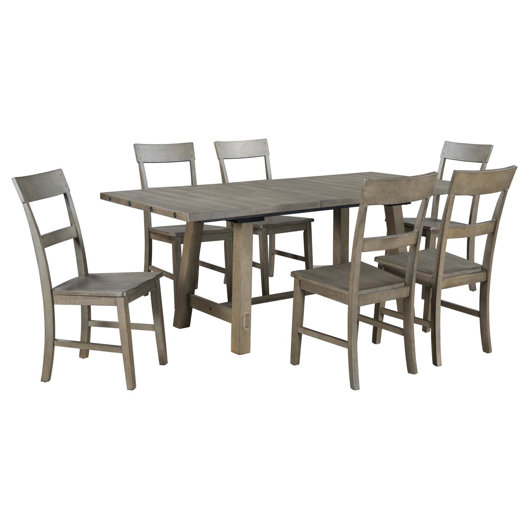 Dining table and chairs
