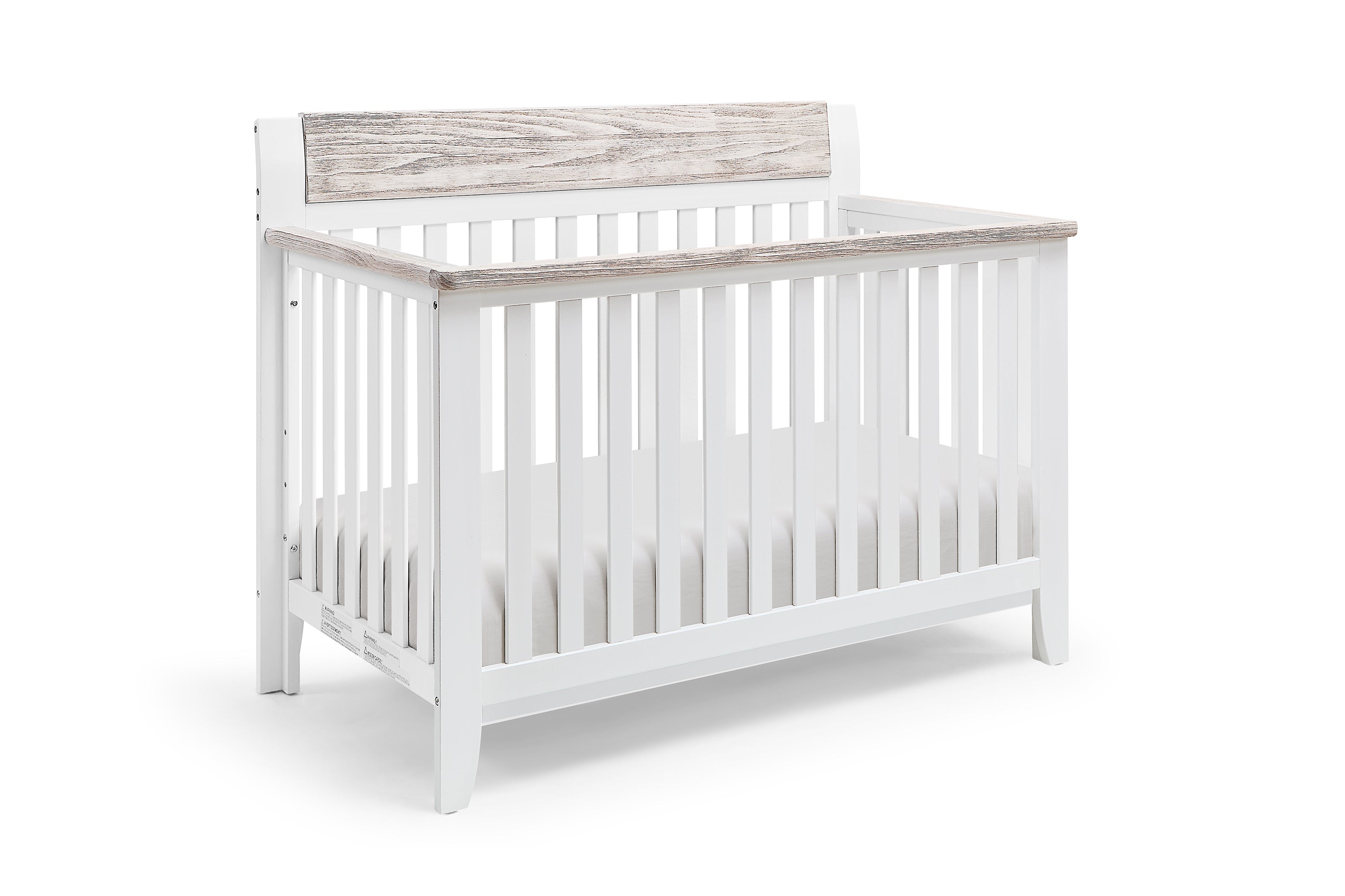 White/Natural4-in-1 Convertible Crib