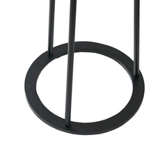 Clyde Metal Tripod Floor Lamp 60"H - Black