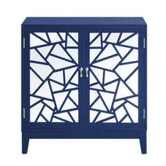 Einstein Console Table - Blue Finish