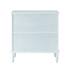32" Tall 2-Door Accent Cabinet - White