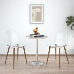 Modern Simple Transparent Dining Chair (Set of 4) - Transparent
