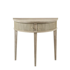 Modern Farmhouse Storage Console Table - Reclaimed Wheat