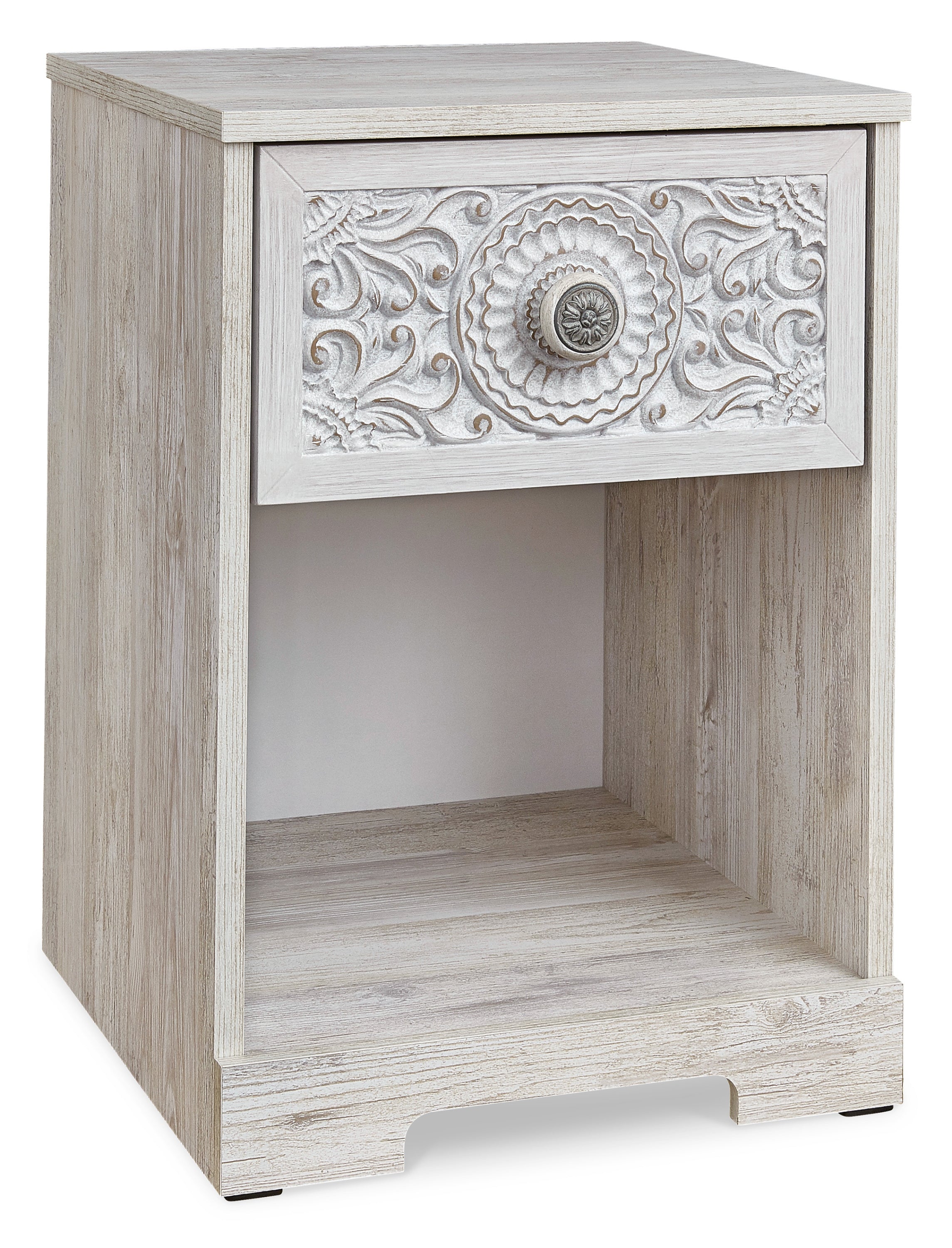 Whitewash Nightstand