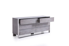 Modern Grey Elm Dresser