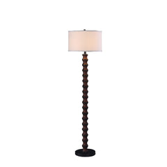 61" Littoral Wood Insp Modern Floor Lamp