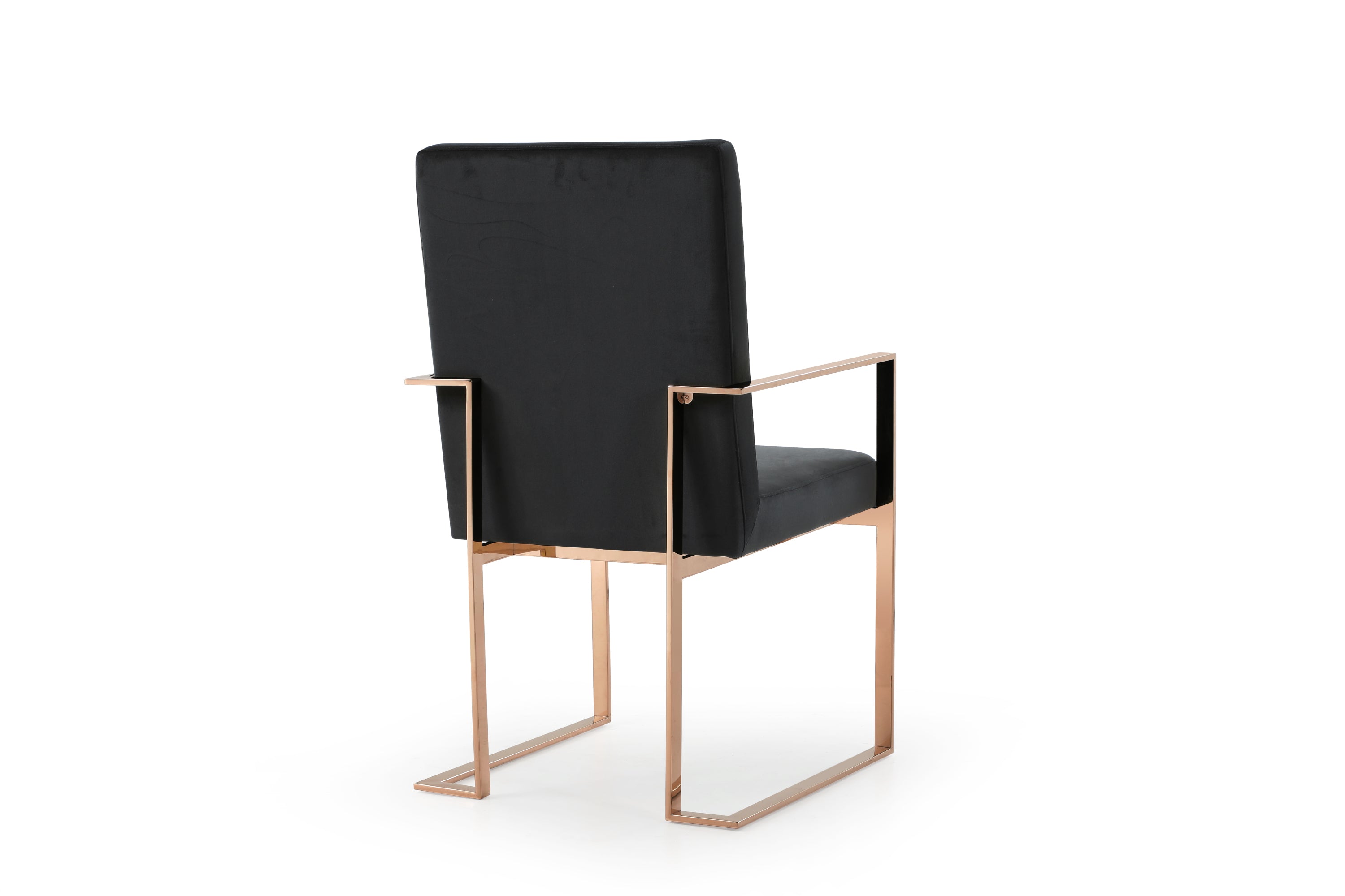 Black Velvet Chair