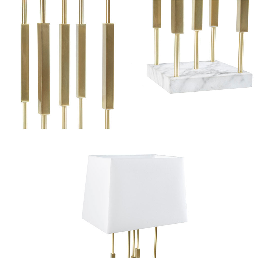 Doyer Metal Table Lamp - Gold