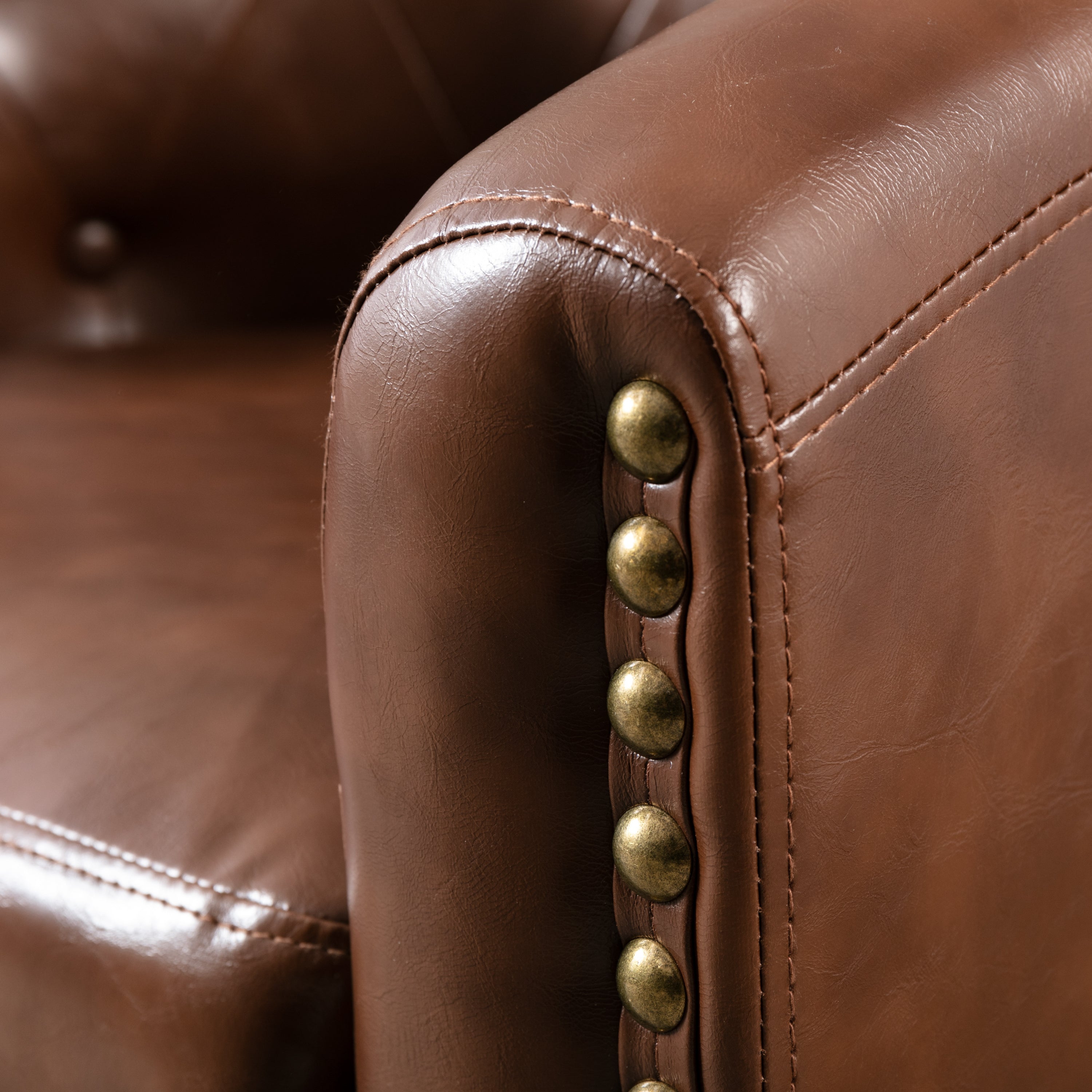 Tufted Barrel Chair