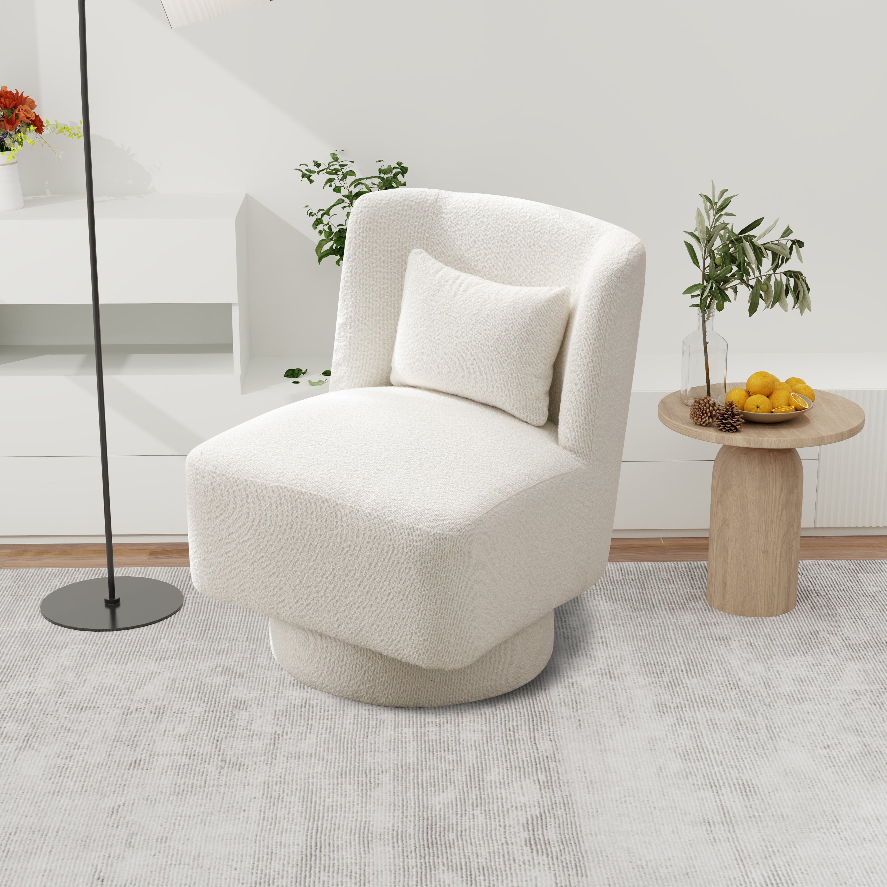 MAICOSY Swivel Accent Chair and Comfy Accent Sofa Upholstered, 360 Club Chair