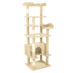 Cat Climbing Frame - Cream White
