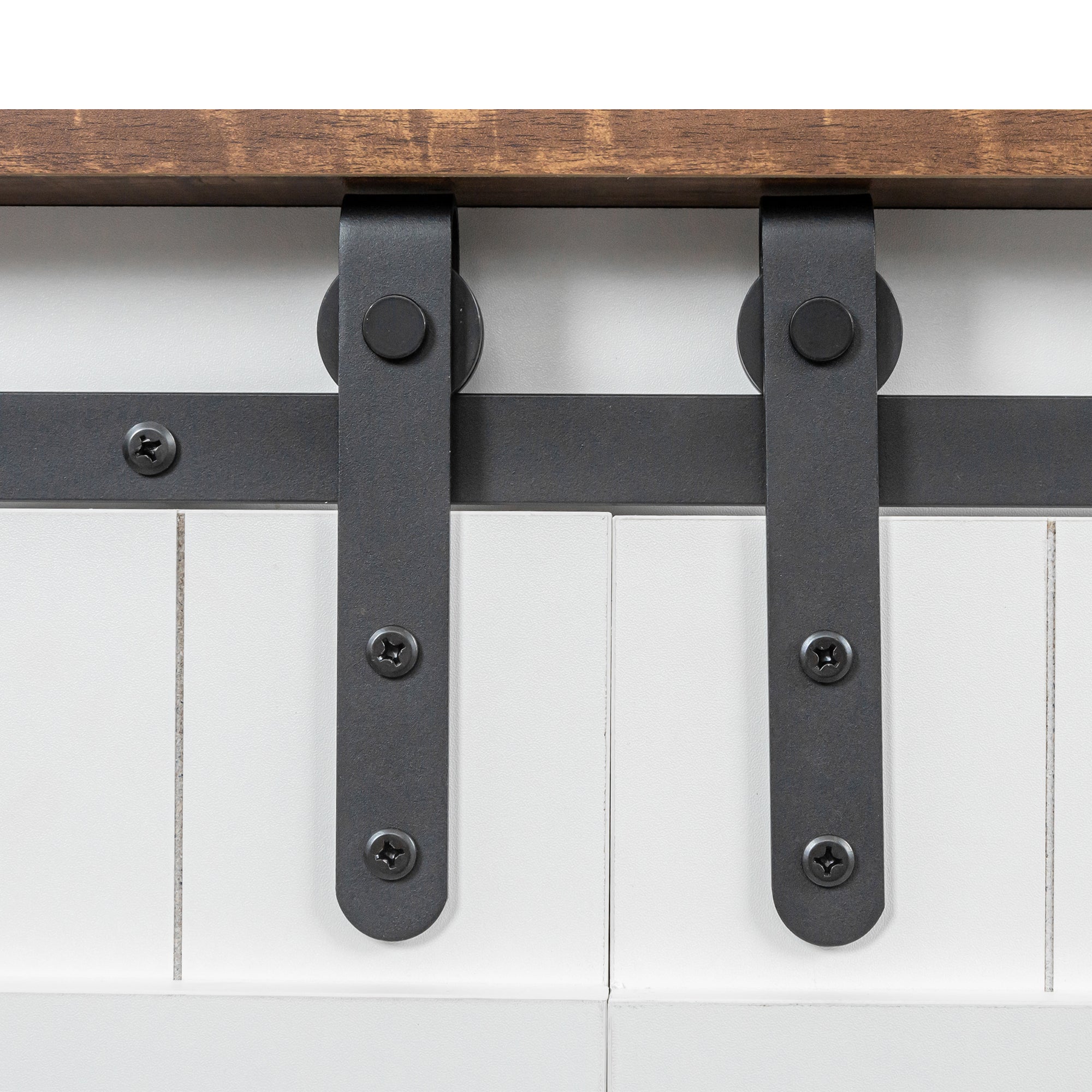 Farmhouse TV Stand White