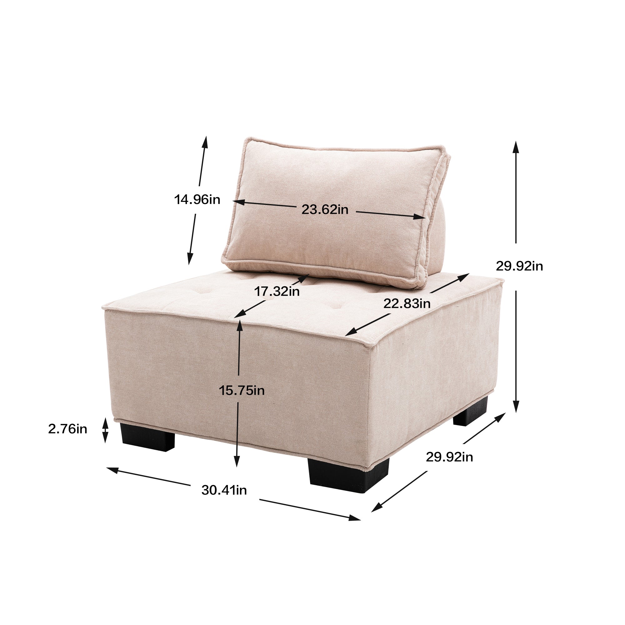 Coomore Ottoman Lazy Chair