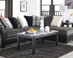 Caci Charcoal Traditional 5' x 7' Rug