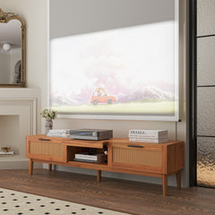 Rattan TV Stand