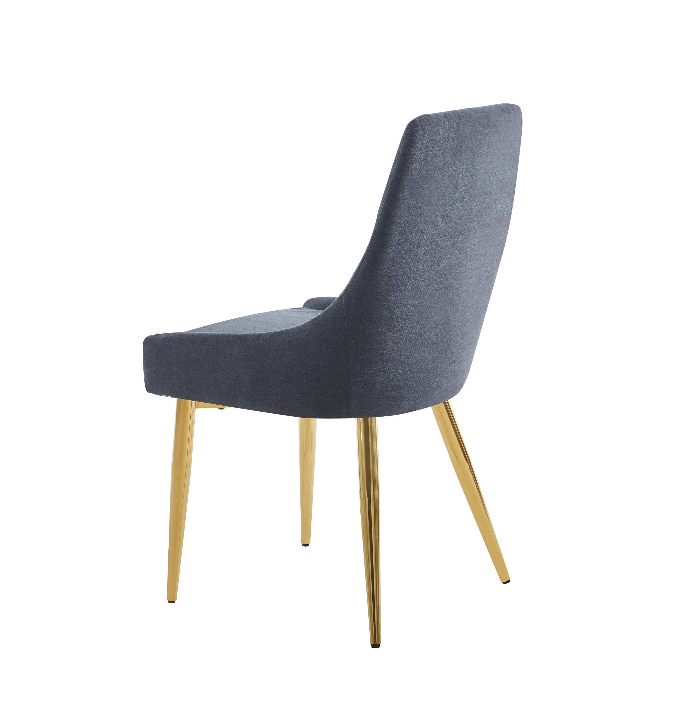 Dining Chairs Upholstered Armless Accent Chairs (Set of 2) - Grey