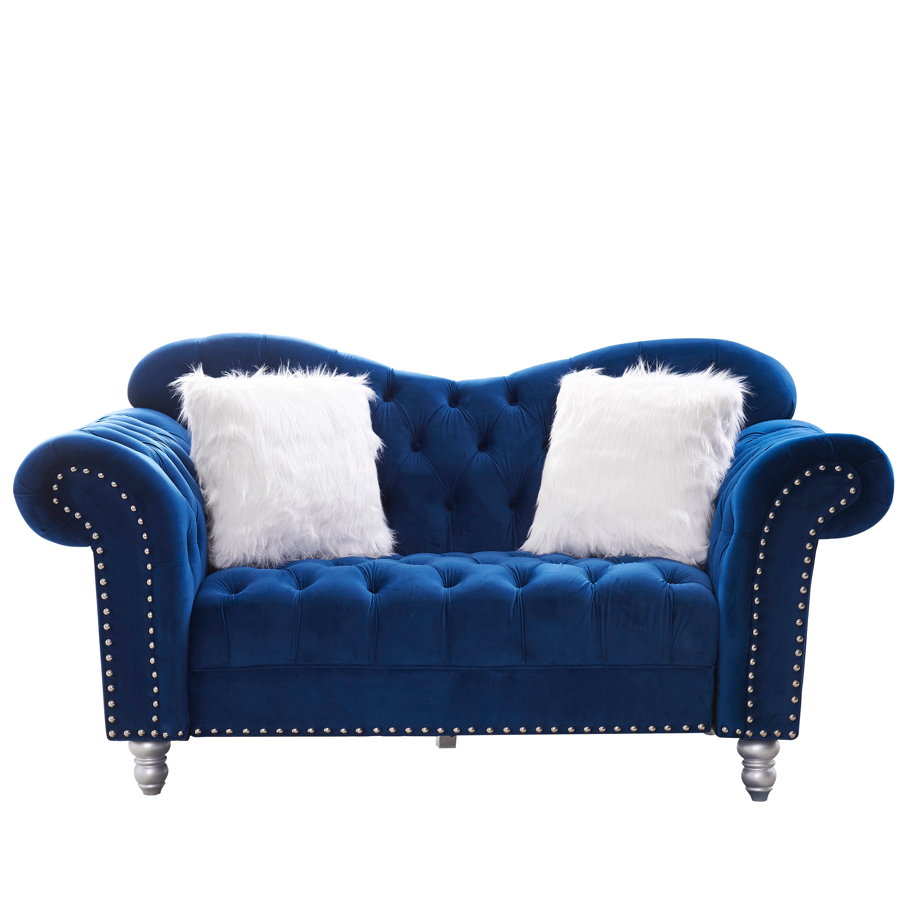 MAICOSY 1/2/3 Seater Sofa set Living Room Velvet Upholstered Loveseat Furniture